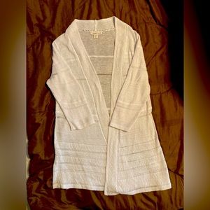 Vintage linen cardigan by Coldwater Creek